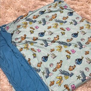 Disney Blue and Aqua Finding Nemo Blanket